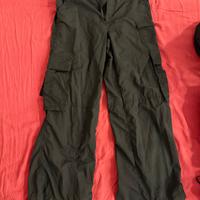 Pantaloni cargo neri