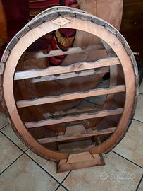 Porta bottiglie legno