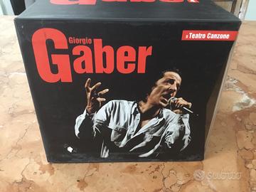 GIORGIO  GABER IL TEATRO CANZONE