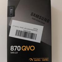 SAMSUNG 870 QVO SSD 1TB SATA 2.5" INTERNO