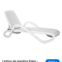 lettino da giardino