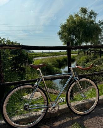 Bici scatto fisso ruota libera taglia 54