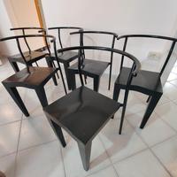 6 Sedie Dr. Glob di Philippe Starck per Kartell