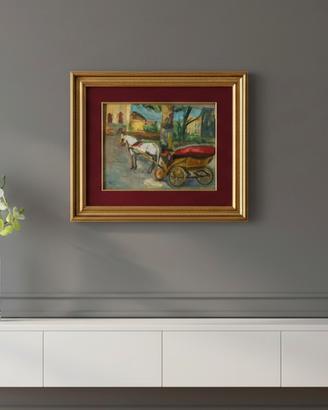 Quadro dipinto a olio domenico fiorentino