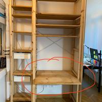 Ivar Ikea scrivania  a 1/4  Prezzo fuori produzion