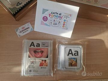 carte fonetica per bambini 