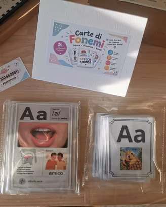 carte fonetica per bambini 