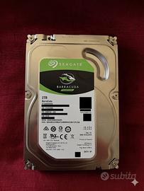 Hard Disk Interno 2TB BarraCuda SATA 7200 RPM