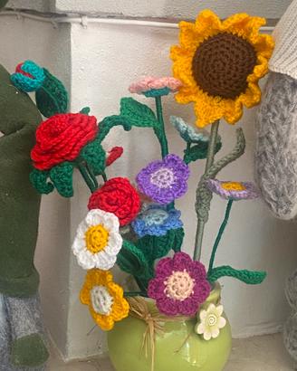 Fiori in amigurumi