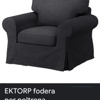 Copri poltrona Ektorp IKEA 
