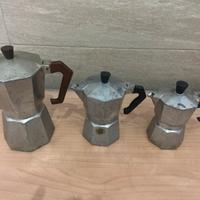 Cafferriere moka da 2,4 e 6 tazze