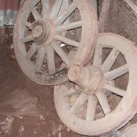 Vecchie ruote carro