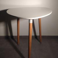 Tavolo Cucina Scandinavo Abenra bianco