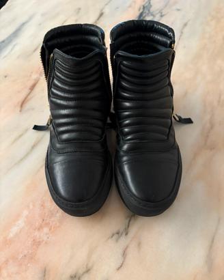 Stivaletti pelle nera