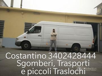 Sgomberi Trasporti piccoli Traslochi anche Gratis