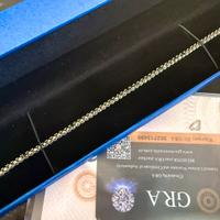 Bracciale Tennis DIAMANTI Black MOISSANITE 💎 +GRA