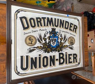 Specchio Vintage Dortmunder Union-Bier 81x67