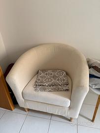 Poltrona in stoffa