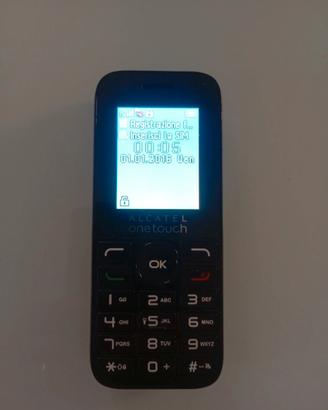 telefono cellulare vintage Alcatel 1016 black