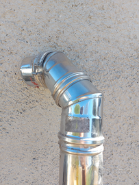 Tubi fumo acciaio alluminio 80 e 100