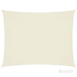 Parasole a Vela Oxford Rettangolare 3,5x5 m Crema