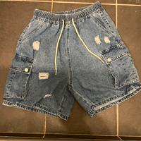 Pantaloncini jeans drip