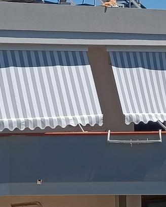 due tende da sole nuove motorizzatr