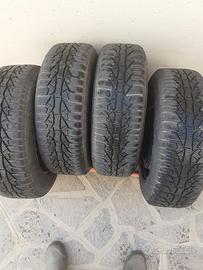 4 GOMME NEVE + CERCHI VOLKSWAGEN POLO 1400