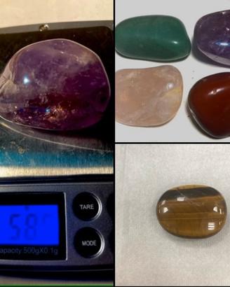 5 pietre naturali Cristalloterapia tantrica chakra