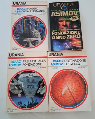 4 romanzi ISAAC ASIMOV 