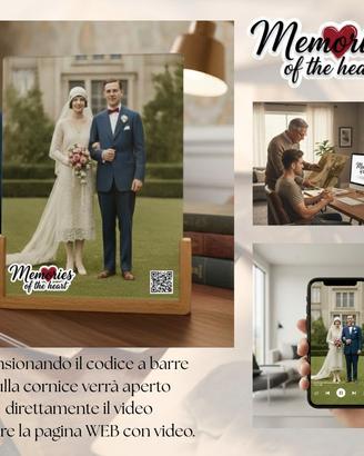 Cornice emozionale "Memories of the heart" QR