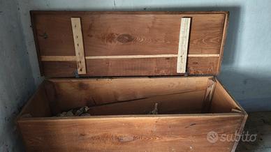 cassa in legno anni 60