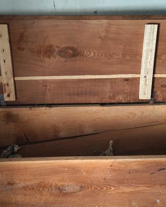 cassa in legno anni 60