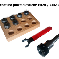 Set fresatura mandrino pinze elastiche