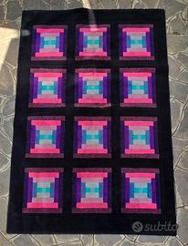 Tappeto Missoni anni 80 originale optical design
