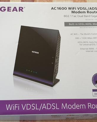 Netgear D6400 Modem Router WiFi AC1600 