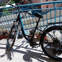 bicicletta elettrica  euro 600 nuova batteria mess
