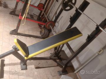 panca alta regolabile presa stretta 