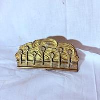 Antico oggetto clericale in ghisa del 1800