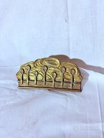 Antico oggetto clericale in ghisa del 1800