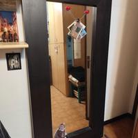 Specchio cornice legno nero IKEA