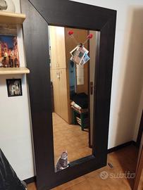 Specchio cornice legno nero IKEA