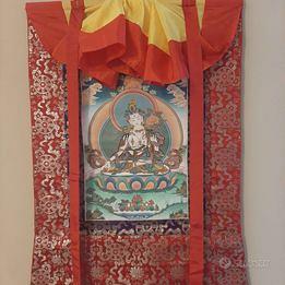 Thangka Tibetana Tara Bianca