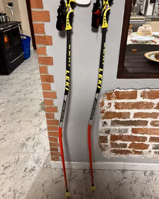 Bastoncini Leki 125 cm con lacci