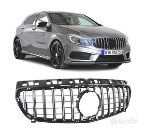 GRIGLIA MERCEDES CLASSE A W176 GT 12-15 NERO CROMA