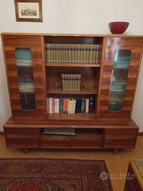 LIBRERIA ART DECO' CON SCRITTOIO