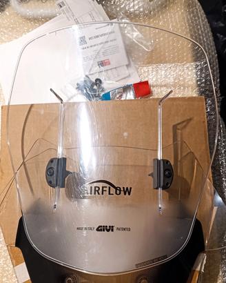 Suzuki V strom 650 parabrezza givi AIRFLOW