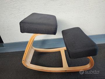 Sedia ergonomica posturale a dondolo