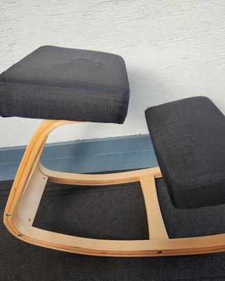 Sedia ergonomica posturale a dondolo