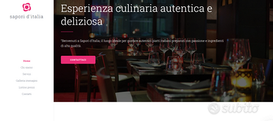💻 Sito web per ristorante già pronto